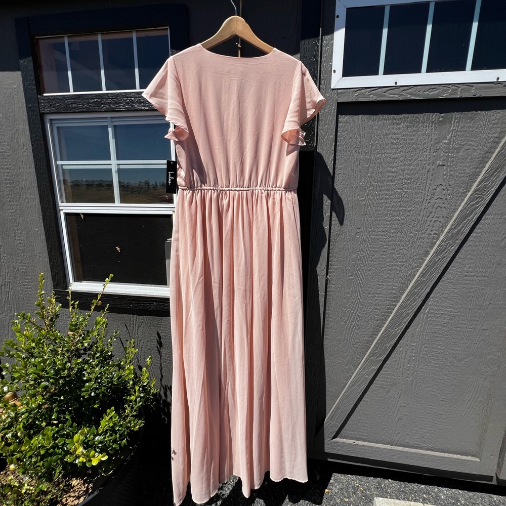 Brand New Lulus Long Bridesmaid Dress